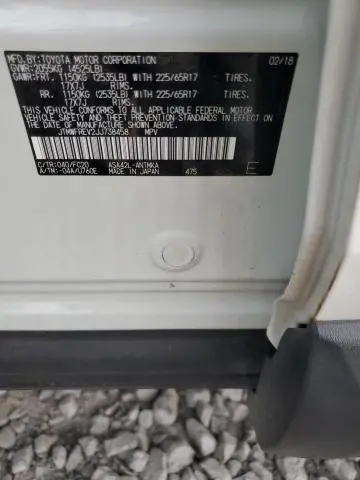 2018 TOYOTA RAV4 ADVENTURE  