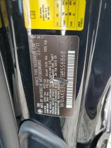 2011 BMW 328 I  