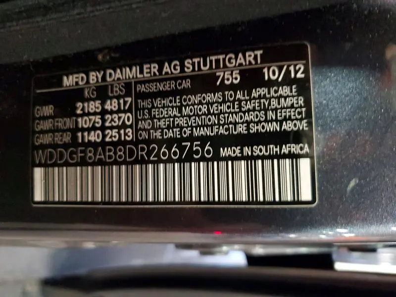 2013 MERCEDES-BENZ C 300 4MATIC  