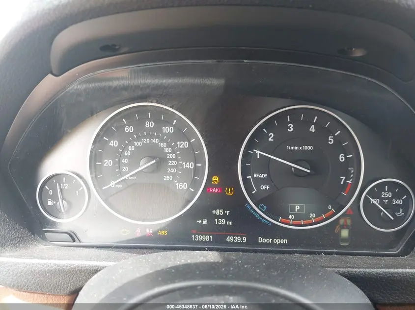 2015 BMW 335I XDRIVE