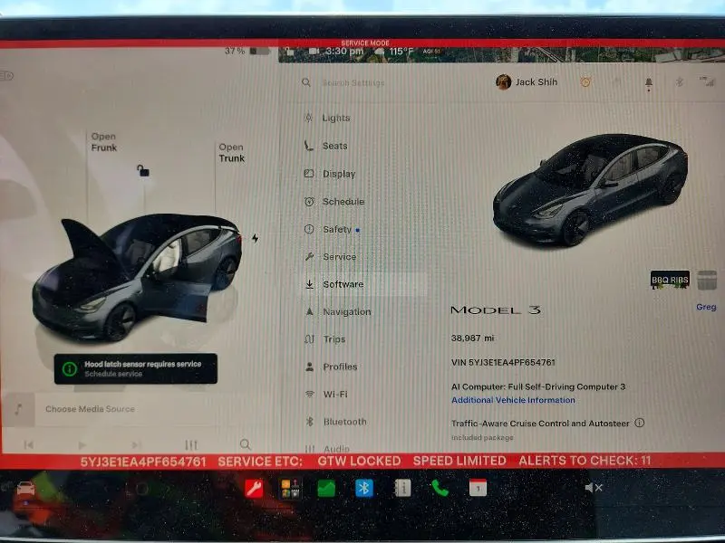 2023 TESLA MODEL 3   