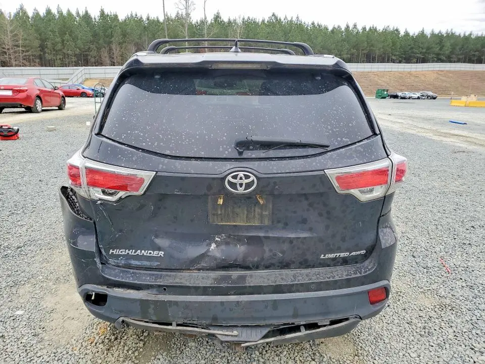 2016 TOYOTA HIGHLANDER LIMITED PLATINUM  