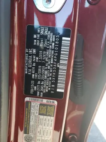 2023 KIA SPORTAGE SX PRESTIGE  