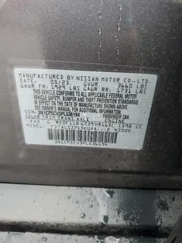 2023 NISSAN KICKS SV  
