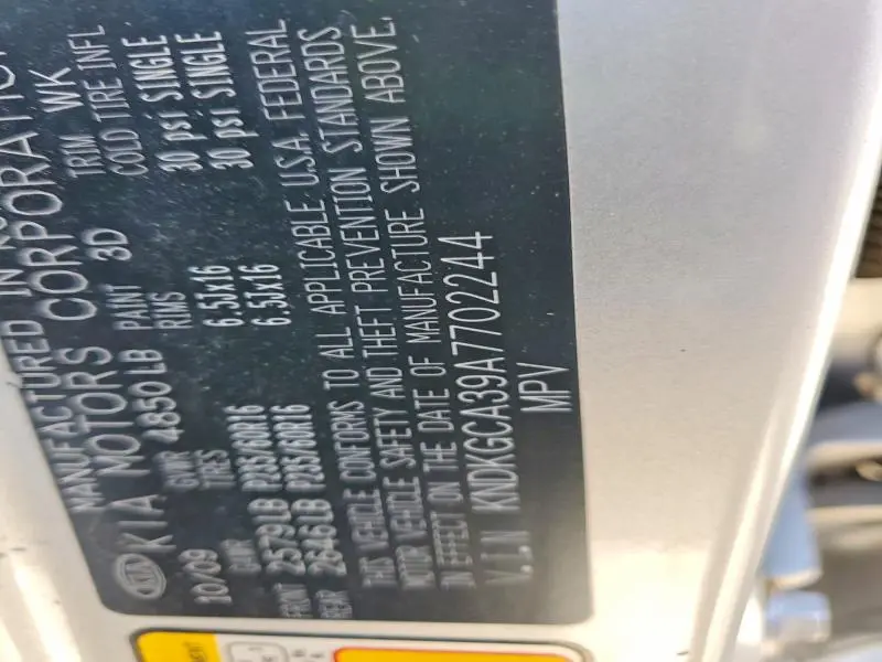 2010 KIA SPORTAGE LX  