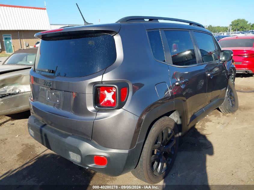 2017 JEEP RENEGADE ALTITUDE FWD