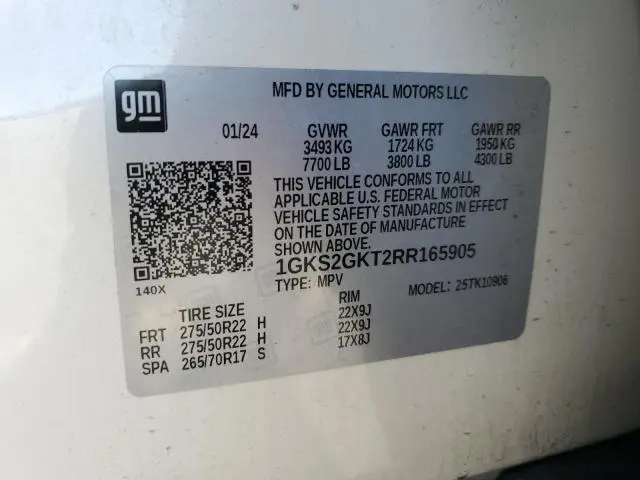 2024 GMC YUKON XL K1500 SLT  