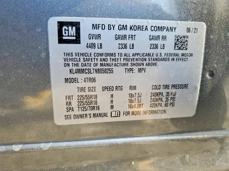 2022 BUICK ENCORE GX PREFERRED  