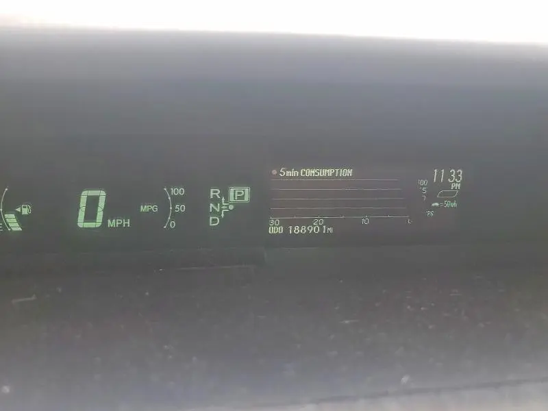 2011 TOYOTA PRIUS FIVE  