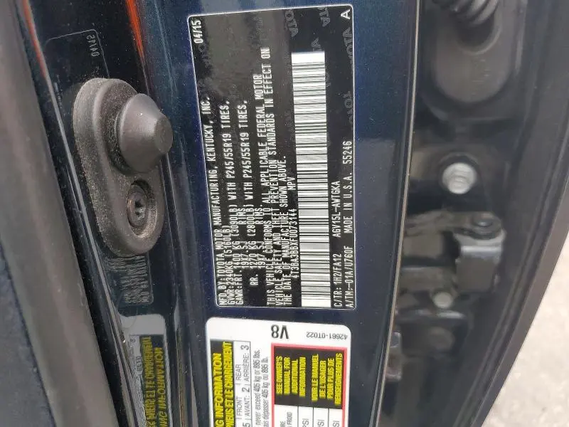 2015 TOYOTA VENZA LE  