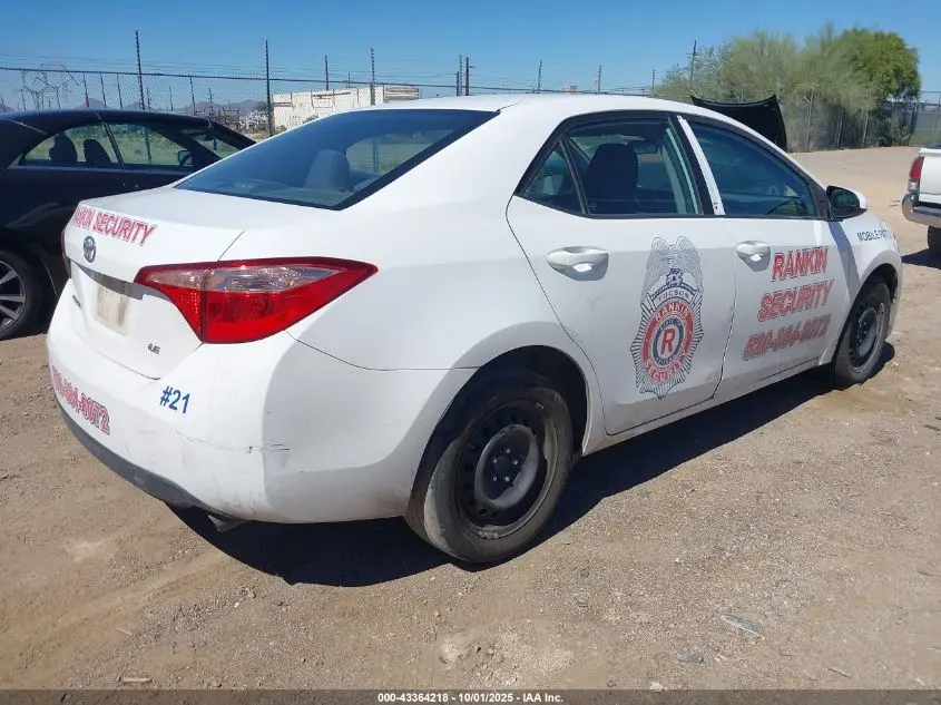 2018 TOYOTA COROLLA LE