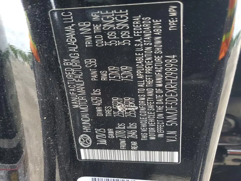 2024 HYUNDAI TUCSON SEL  
