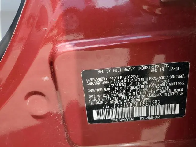 2015 SUBARU FORESTER 2.5I PREMIUM  