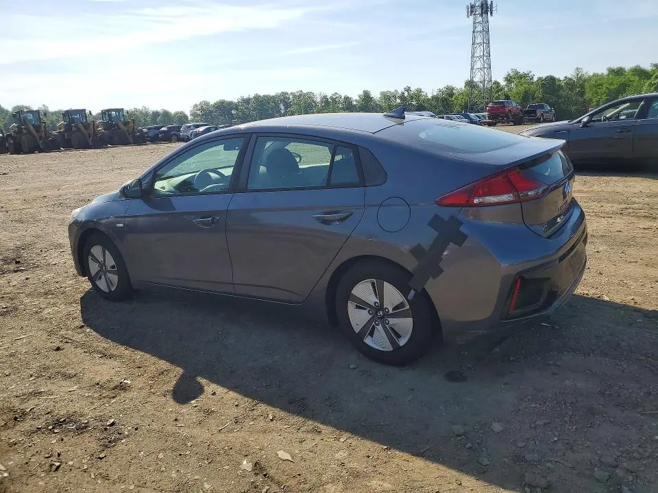 2017 HYUNDAI IONIQ BLUE  
