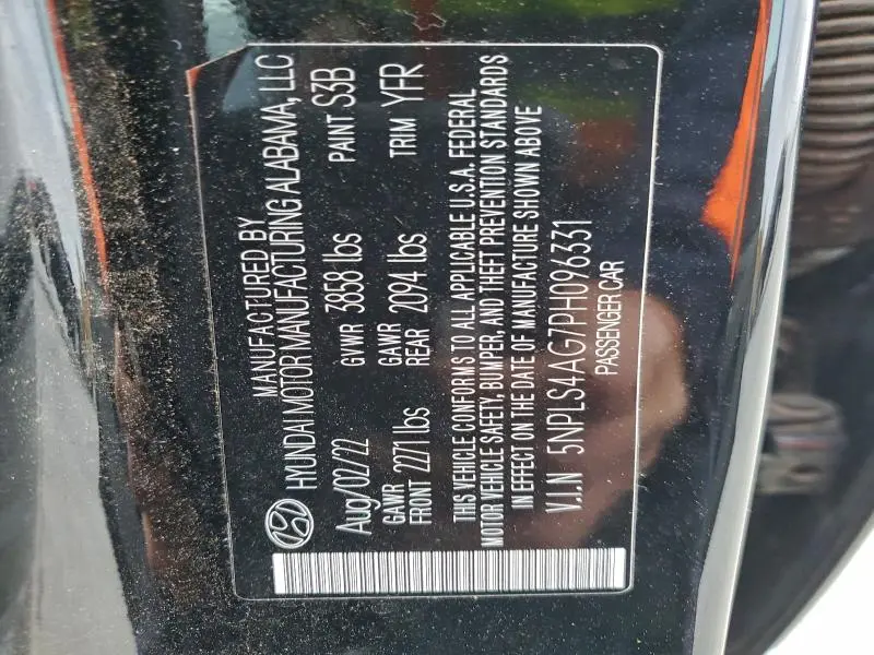 2023 HYUNDAI ELANTRA SEL  