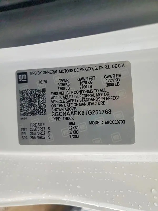 2026 CHEVROLET SILVERADO C1500  