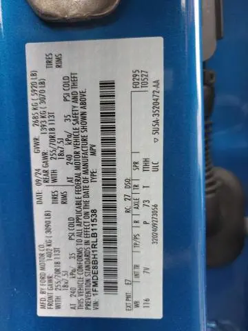 2024 FORD BRONCO OUTER BANKS  