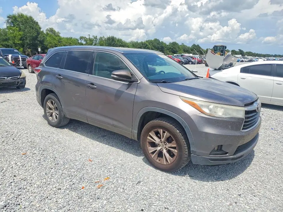 2015 TOYOTA HIGHLANDER XLE  