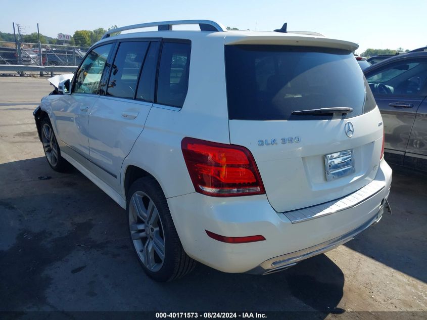 2014 MERCEDES-BENZ GLK 350 4MATIC