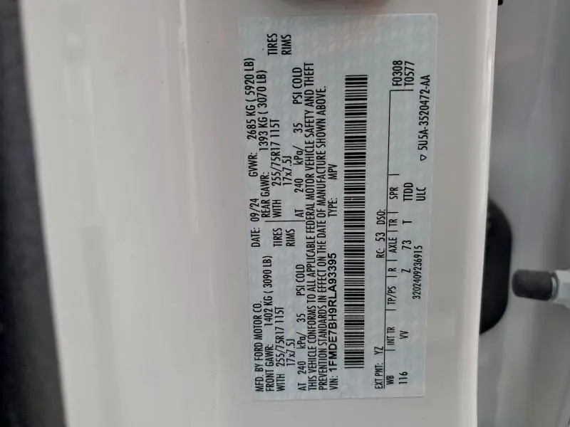 2024 FORD BRONCO BIG BEND  