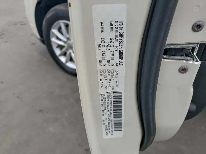 2013 DODGE JOURNEY SXT  