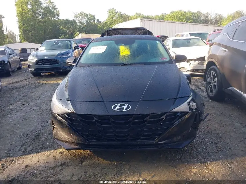 2023 HYUNDAI ELANTRA HYBRID BLUE