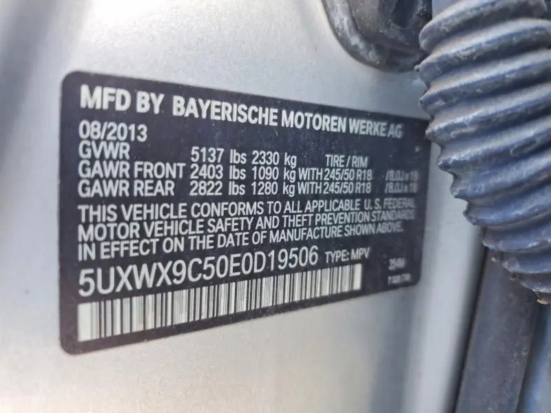 2014 BMW X3 XDRIVE28I  