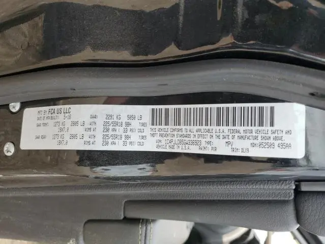 2016 JEEP CHEROKEE LIMITED  