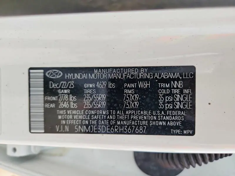 2024 HYUNDAI TUCSON LIMITED  