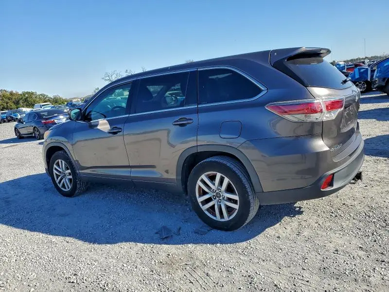 2016 TOYOTA HIGHLANDER LE  