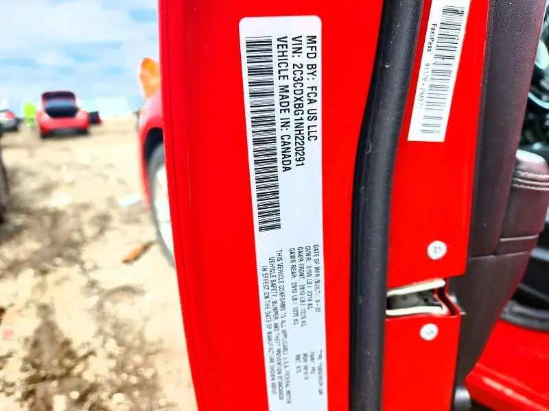 2022 DODGE CHARGER SXT  