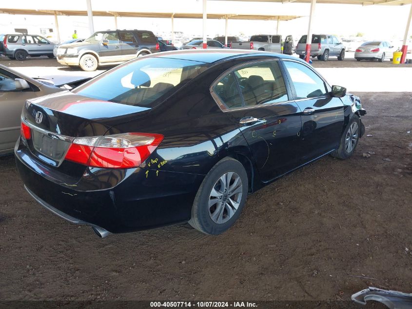 2015 HONDA ACCORD LX