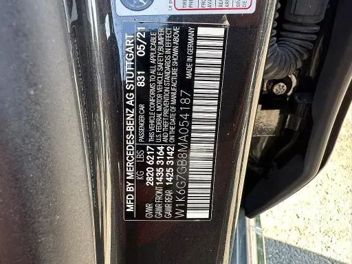 2021 MERCEDES-BENZ S 580 4MATIC  