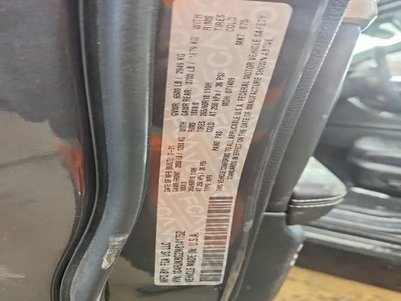 2021 JEEP GRAND CHEROKEE L LIMITED  