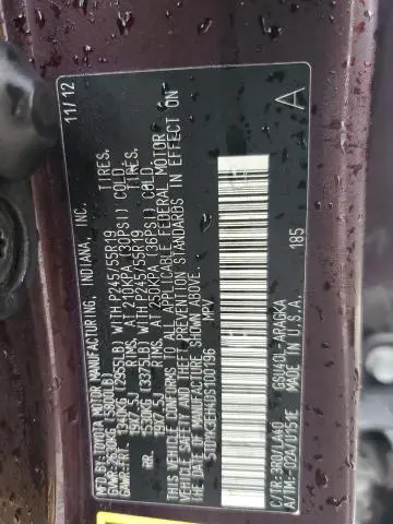 2013 TOYOTA HIGHLANDER LIMITED  