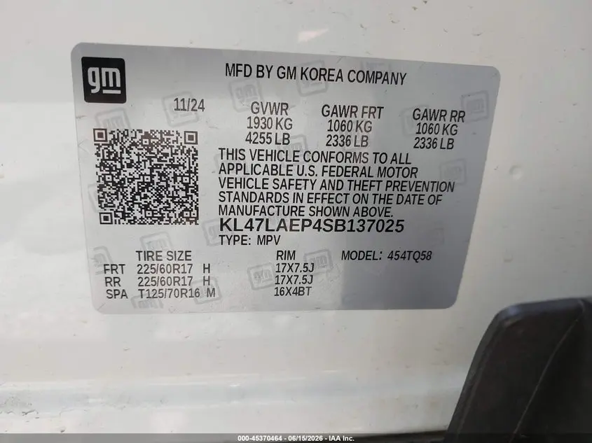 2025 BUICK ENVISTA PREFERRED FWD