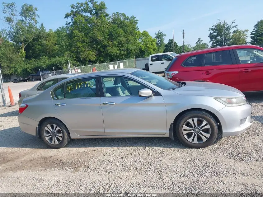 2014 HONDA ACCORD LX