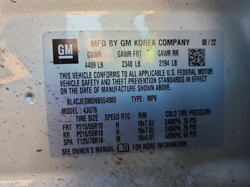 2022 BUICK ENCORE PREFERRED  