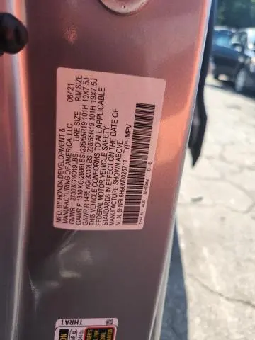 2022 HONDA ODYSSEY ELITE  