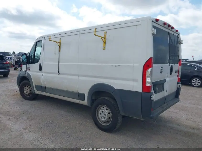 2017 RAM PROMASTER 1500 LOW ROOF 136 WB
