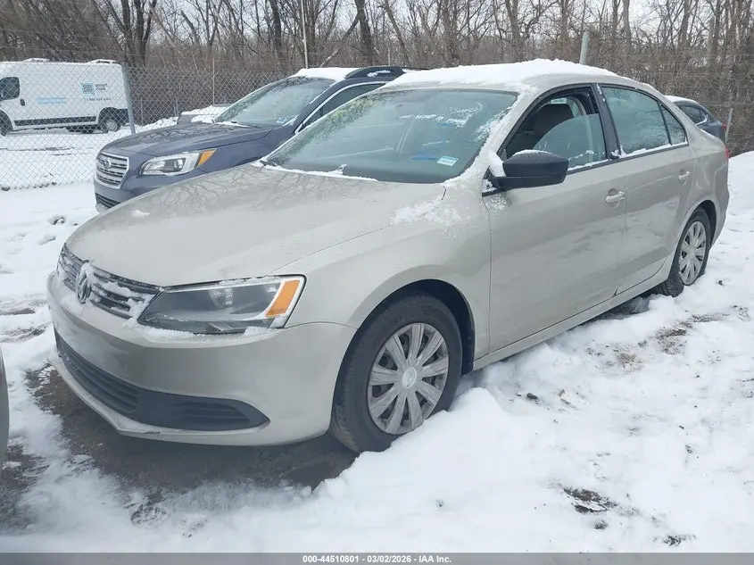 2013 VOLKSWAGEN JETTA 2.0L S