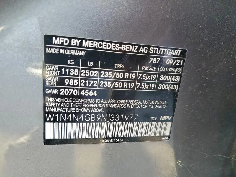 2022 MERCEDES-BENZ GLA 250  