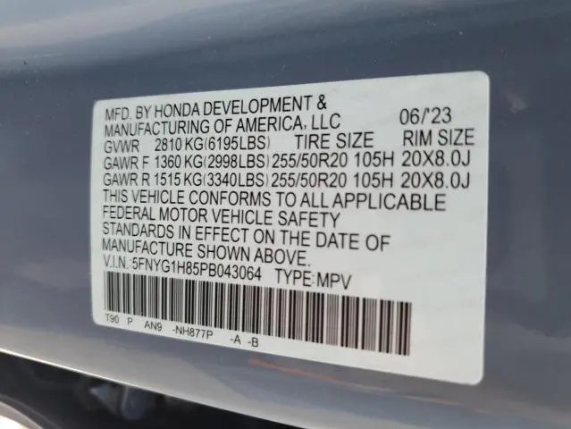 2023 HONDA PILOT ELITE  