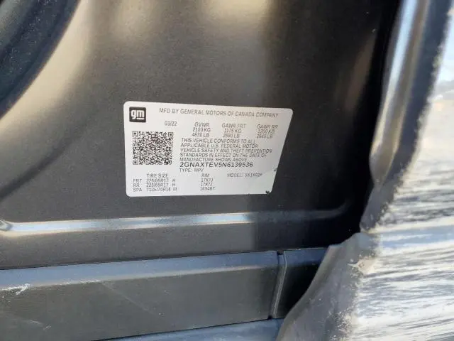 2022 CHEVROLET EQUINOX LT