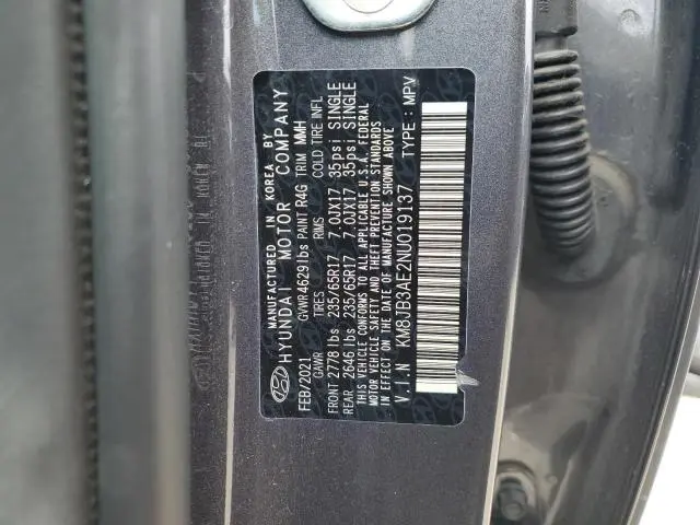 2022 HYUNDAI TUCSON SEL