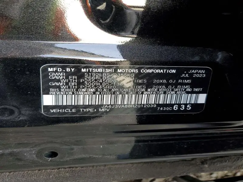 2024 MITSUBISHI OUTLANDER SE  