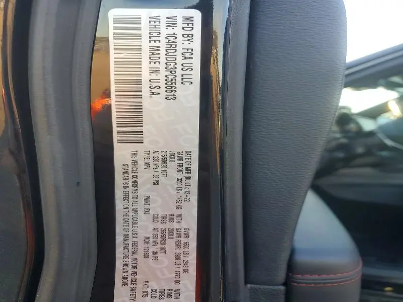 2023 DODGE DURANGO GT  