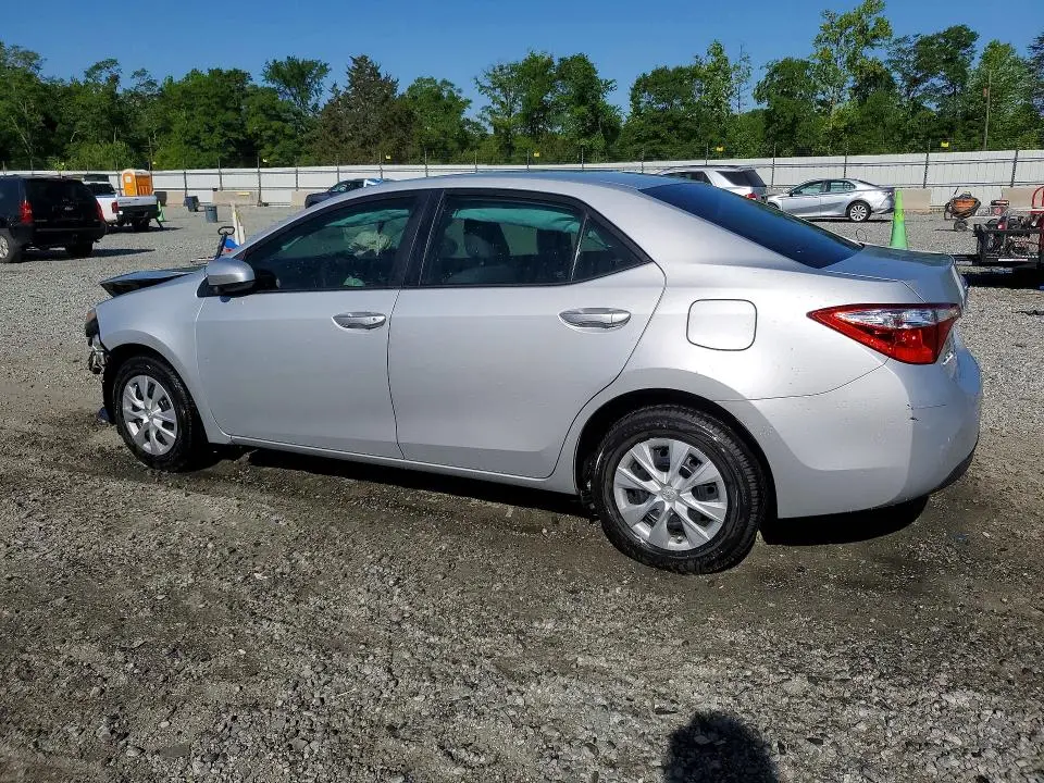 2015 TOYOTA COROLLA L  