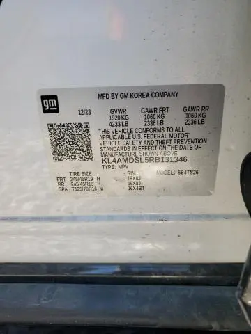 2024 BUICK ENCORE GX SPORT TOURING  