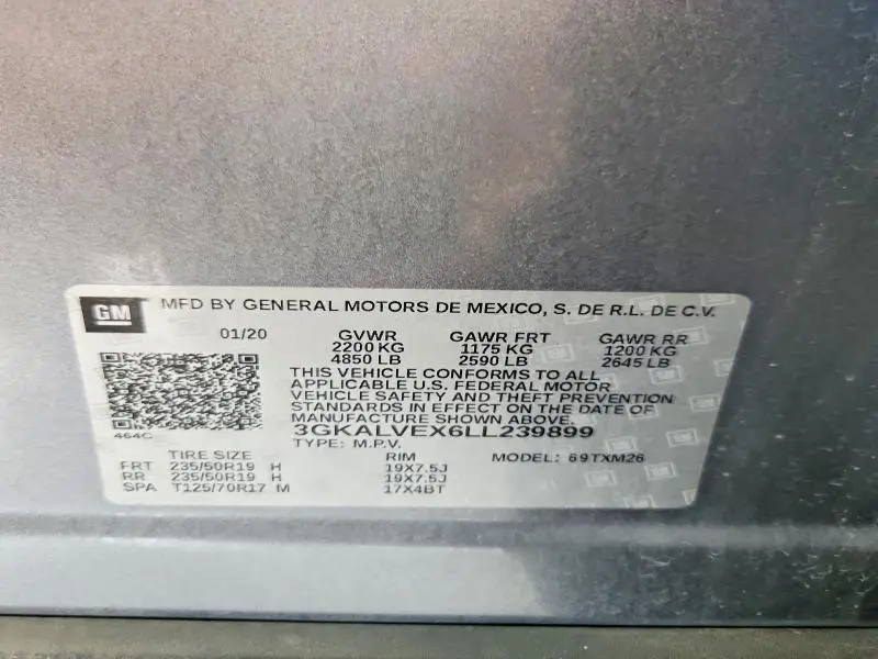 2020 GMC TERRAIN SLT  
